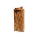 Wood Twist Top Dugout - 3"