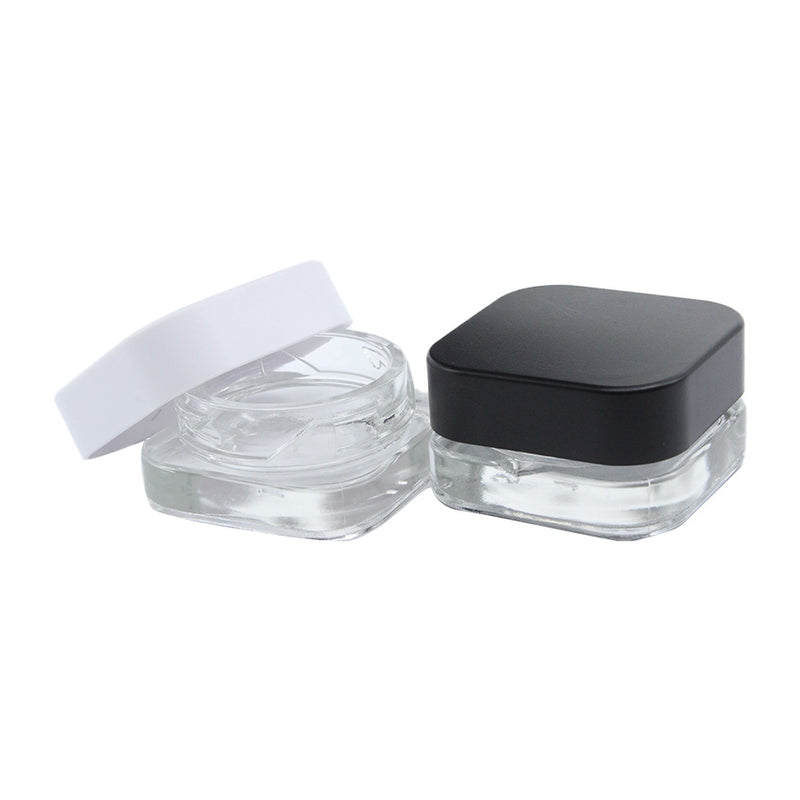 Square Glass Concentrate Container