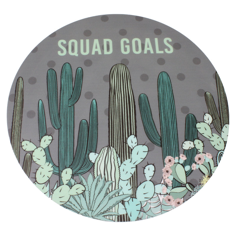 Squad Goals Cacti - 8" - Silicone Dab Mat