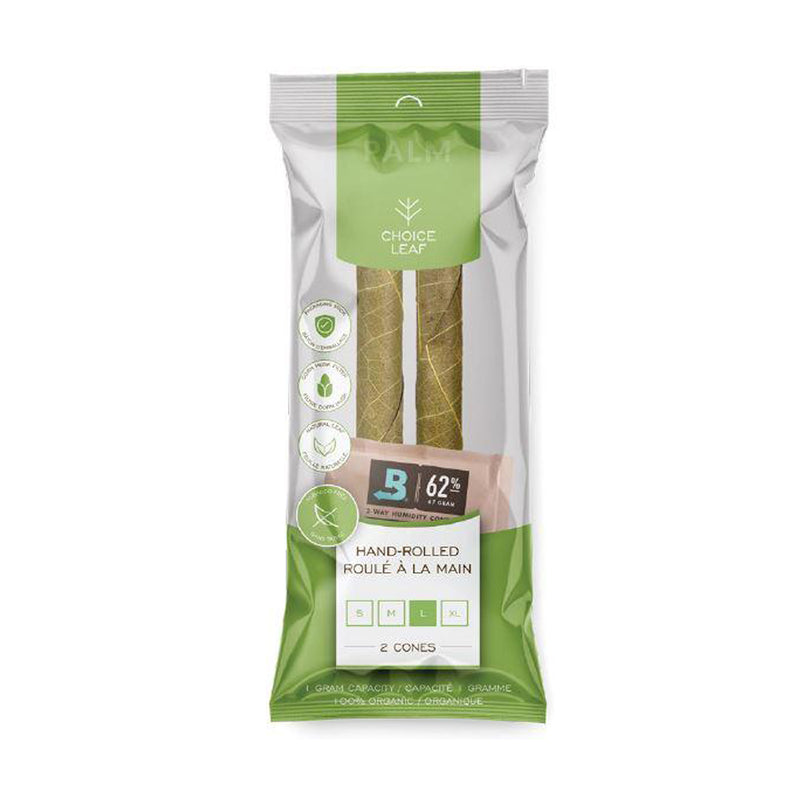 Choice Leaf Palm - Large - Pre-Rolled Cones