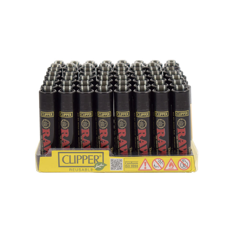 Clipper - Micro Raw Black - Tray of 48