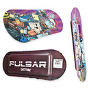 Pulsar Sk8Tray Rolling Tray w/ 3D Lid - Garbage Man - 7.25" x 19.75"