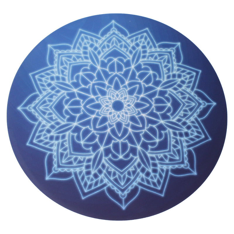Blue Snowflake - 8" - Silicone Dab Mat