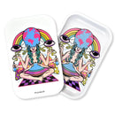 Pulsar - Glow in the Dark Metal Rolling Tray w/ Lid - Meditation - 11" x 7"