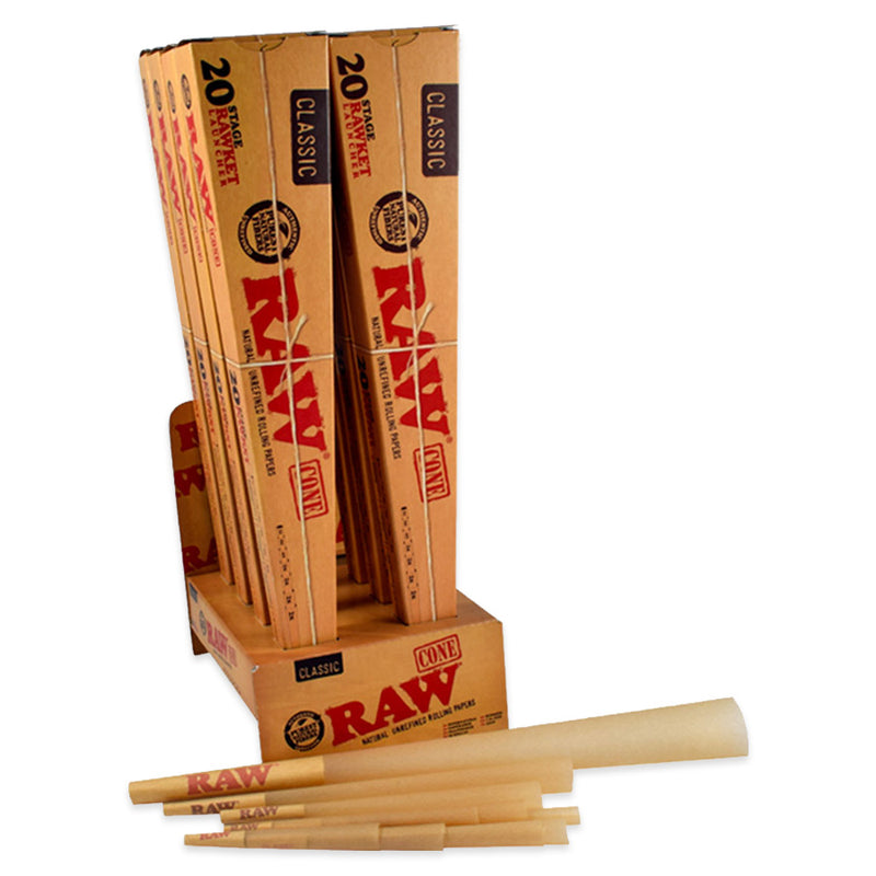 RAW - 20 Stage Rawket Launcher - 8-Pack