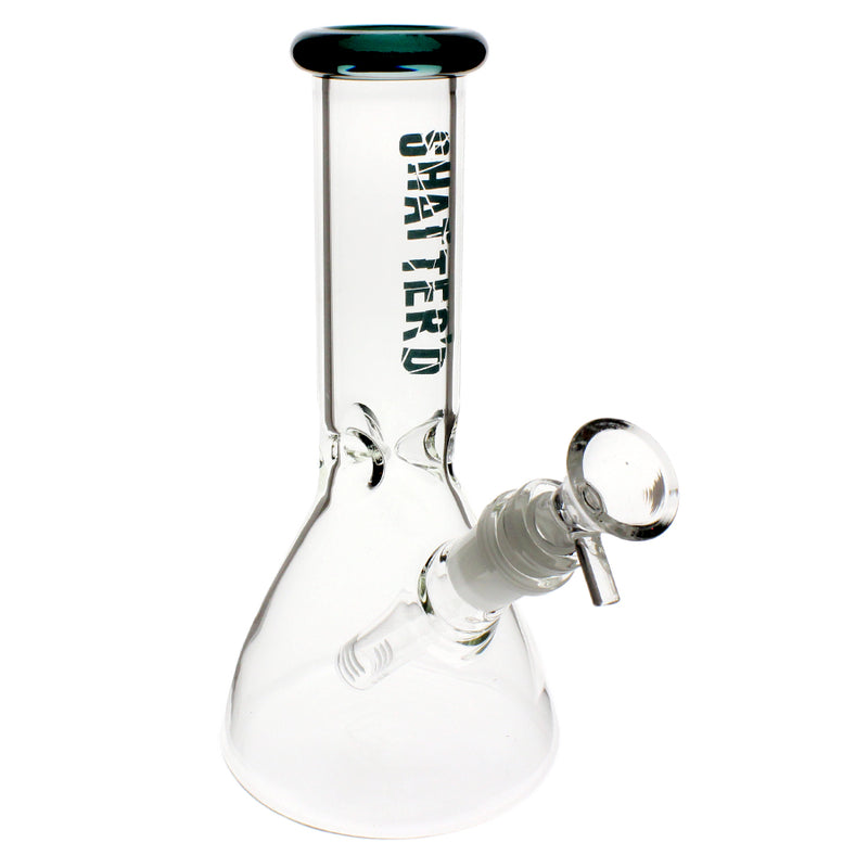 Shatter'd Glassworks - Basic Beaker Bong - 8"