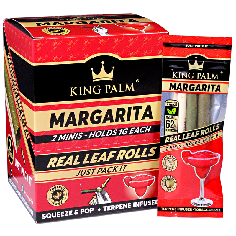 King Palm - Mini Pre-Rolls - Margarita - Display Box of 20