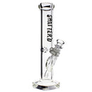 Thick Straight Bong - Shatter'd Glassworks - 12"