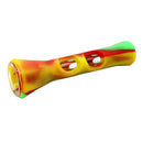 Silicone and Glass 2-Piece Chillum - 3.5"