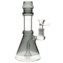 Perc'd Double Rim Beaker - Plain Jane Glass - 8"