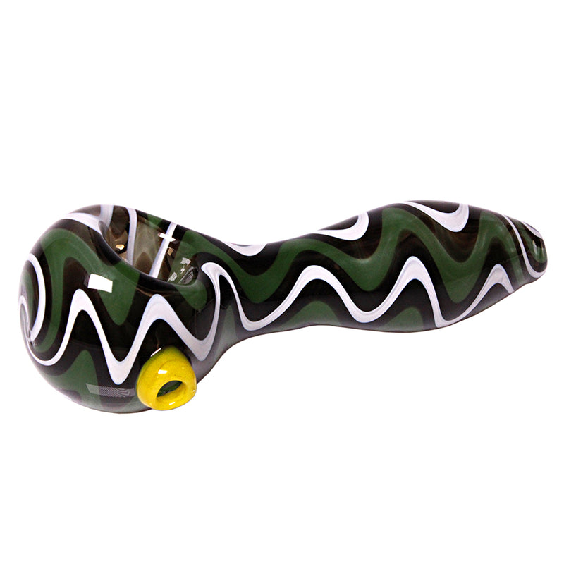 Swirl Glass Pipe - 4"