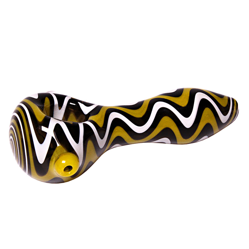 Swirl Glass Pipe - 4"