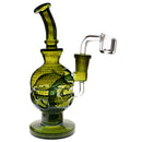 Milky Egg Rig - Plain Jane Glass - 7"