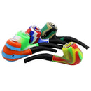 Silicone Sherlock Pipe - 5.5"