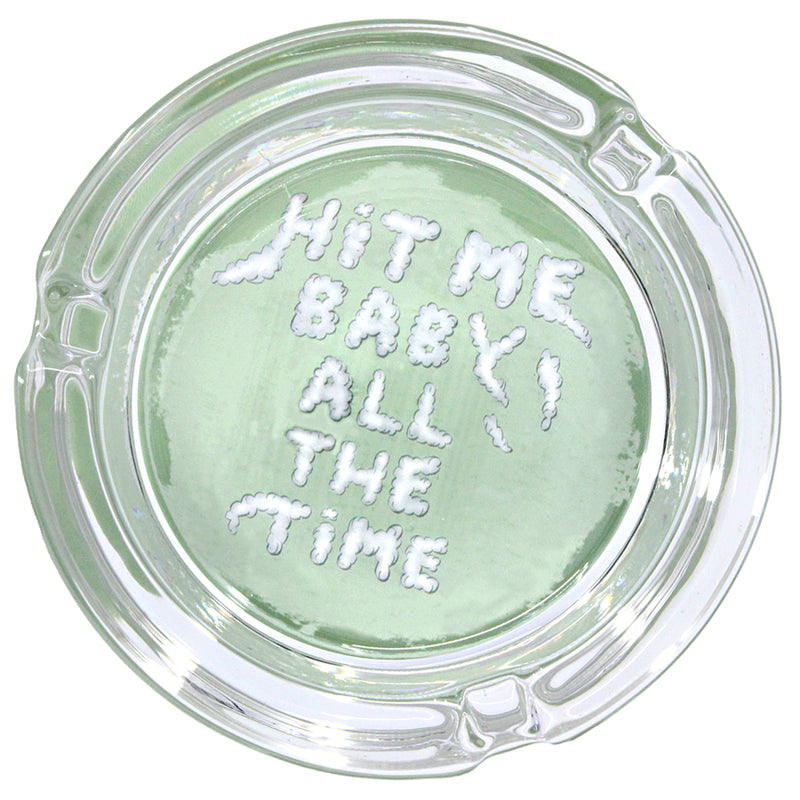 Glass 3" Ashtrays (6-Pack) - Hit Me Baby - Giddy