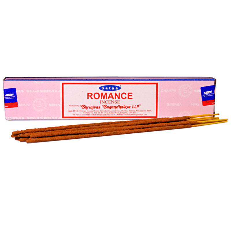Satya - Romance - Incense Sticks - 15g - Box of 12
