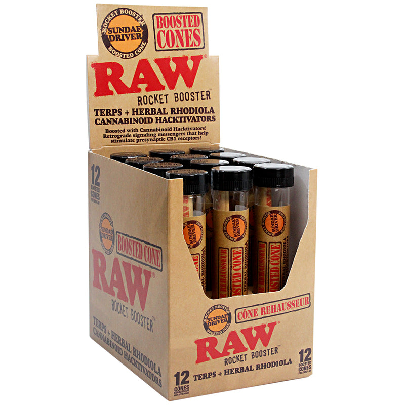 Raw - Rocket Booster Cones - Sundae Driver - Box of 12