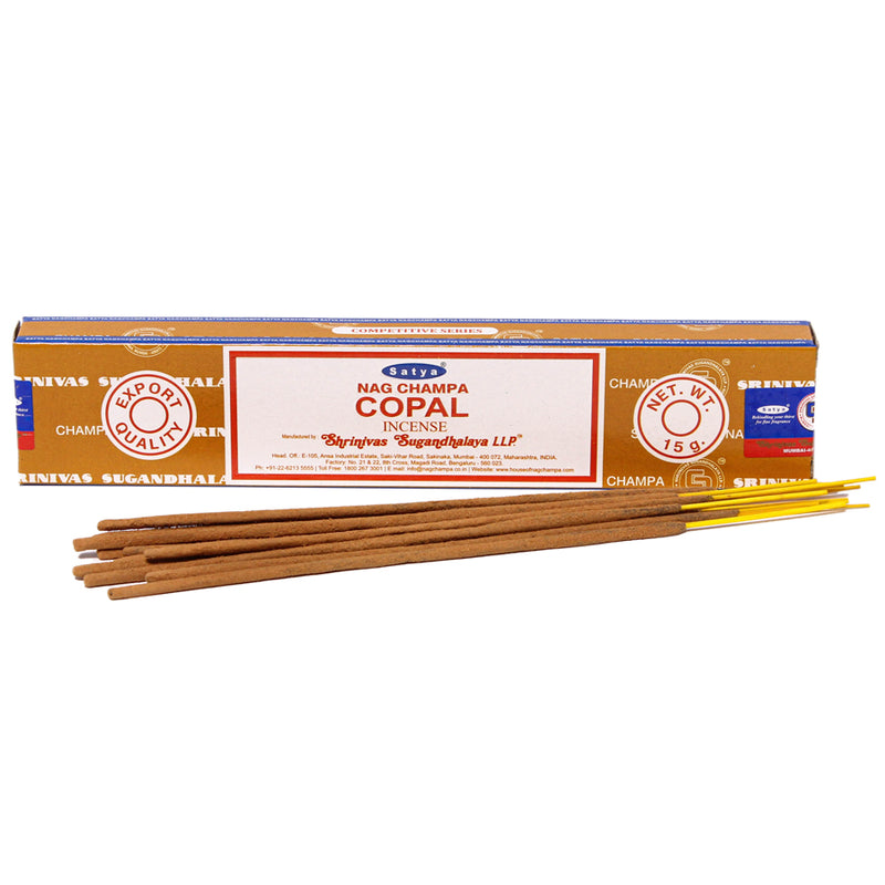 Satya - Copal - Incense Sticks - 15g - Box of 12