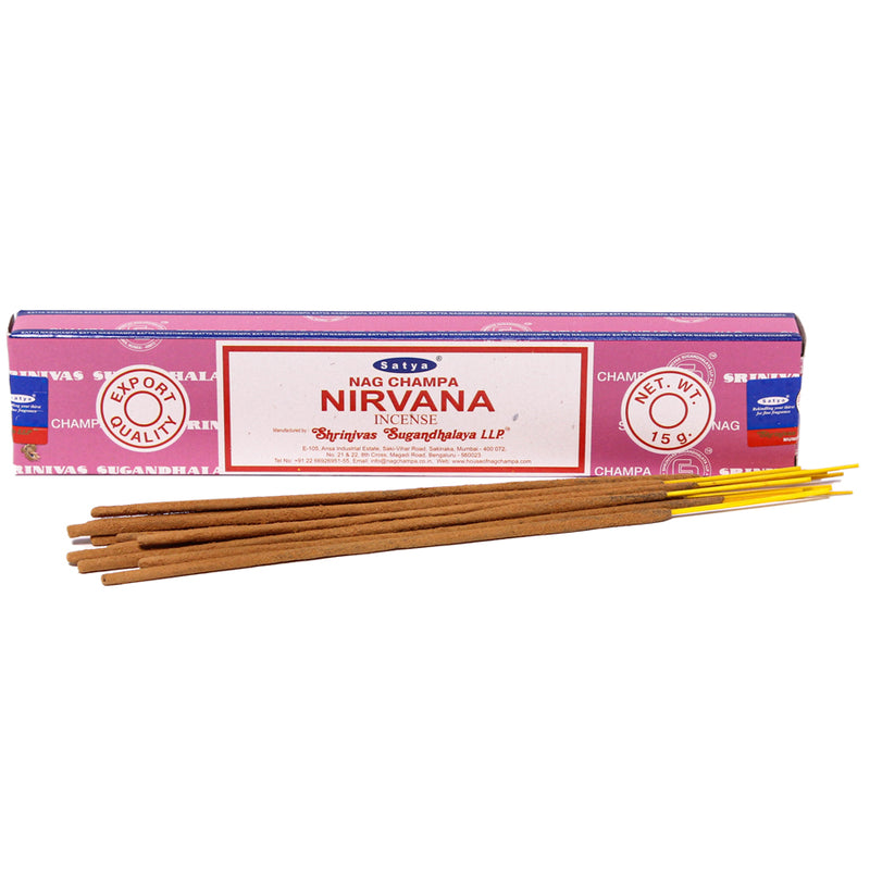 Satya - Nirvana - Incense Sticks - 15g - Box of 12