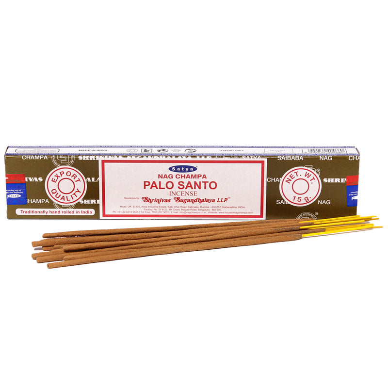 Satya - Palo Santo - Incense Sticks - 15g - Box of 12