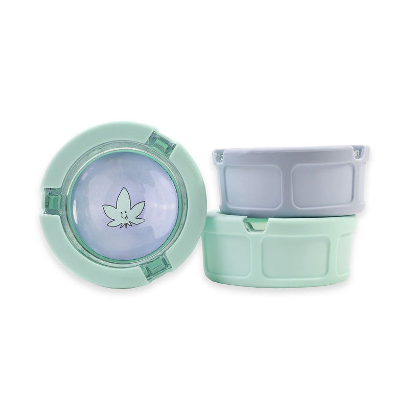 Silicone & Glass 3" Ashtrays (6-Pack) - Sorry Stoned - Ugly House
