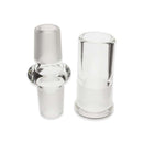 Straight Adapter + Glass Dome Combo - 19mm Male to 19mm Male