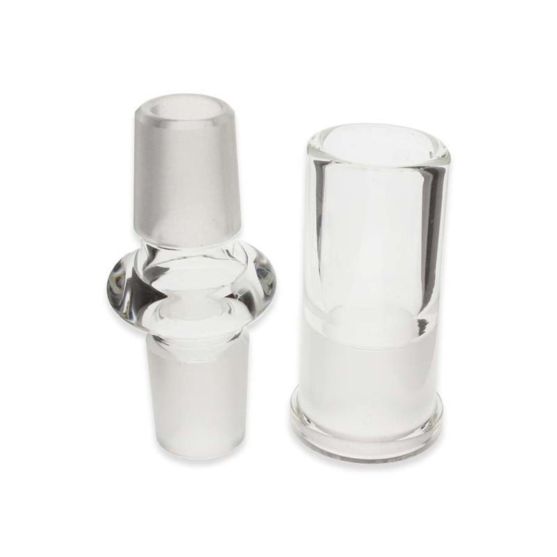 Straight Adapter + Glass Dome Combo - 19mm Male to 19mm Male