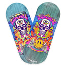 Pulsar Sk8Tray Rolling Tray w/ 3D Lid - Trippin - 7.25" x 19.75"