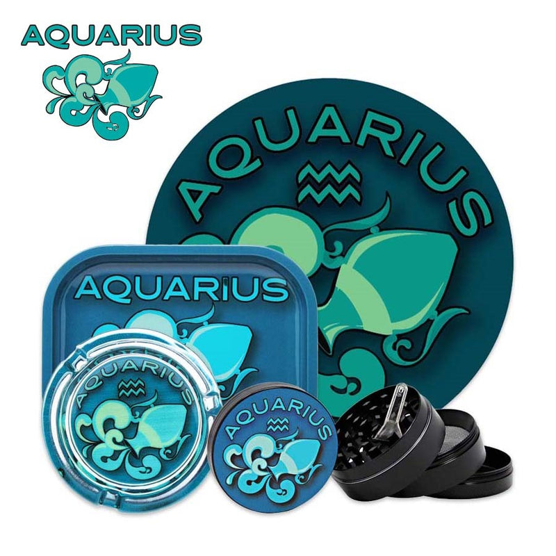 Glastrology 4-Pack Full Zodiac Set - Aquarius
