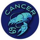 Glastrology - Cancer - Dab Mat - 8"