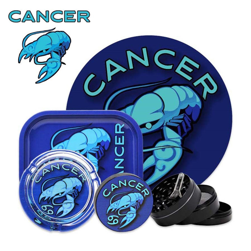 Glastrology 4-Pack Full Zodiac Set - Cancer