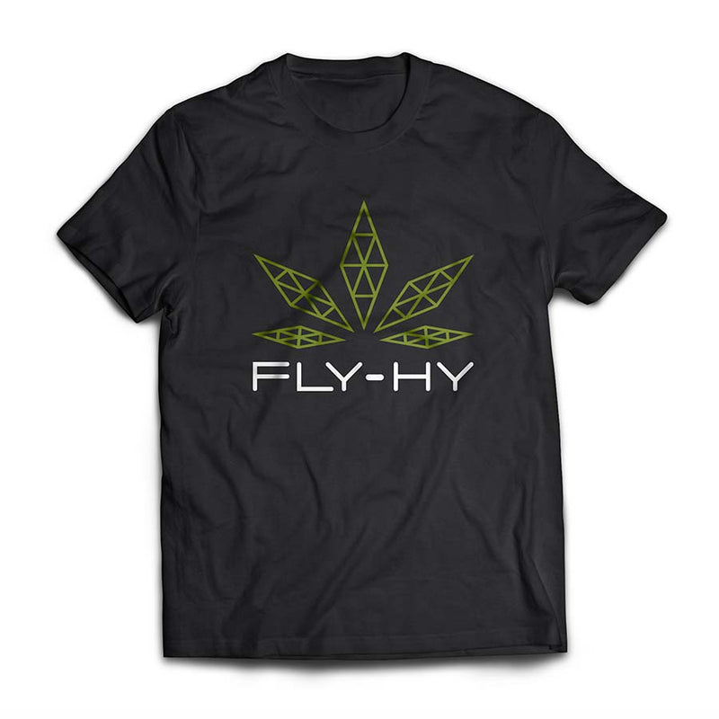 Fly-Hy - Big Logo T Shirt - Black