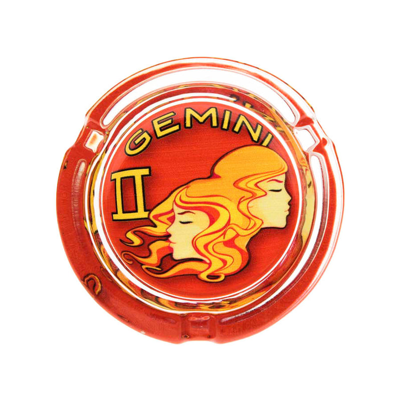 Gemini Ashtray 3.5" - Glastrology