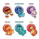 Glastrology - Ashtrays - 3.5" - 12-Pack Zodiac Set