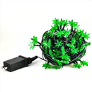 Pulsar - Mini Hemp Leaf LED String Lights - 16ft