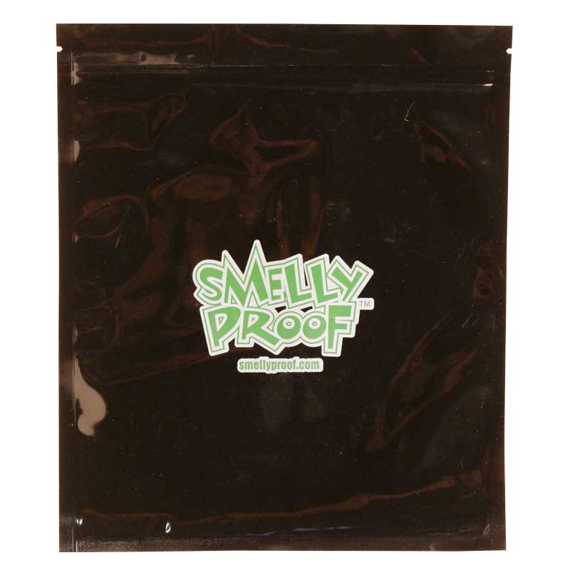 Black Smelly Proof Bags (Large, 10" x 8.5")