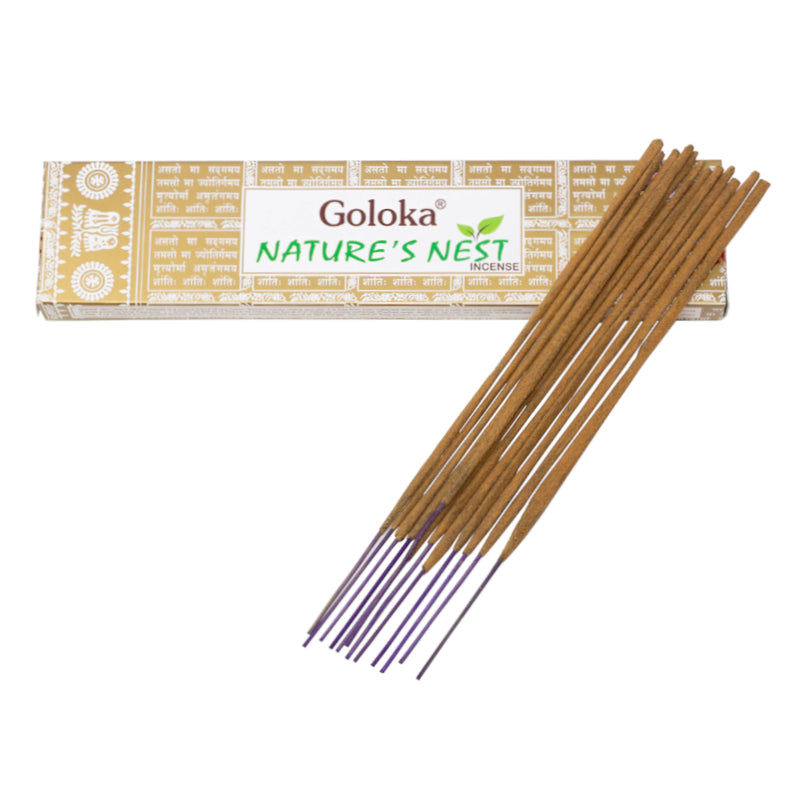 Nature's Nest Incense Sticks - Goloka - 15g