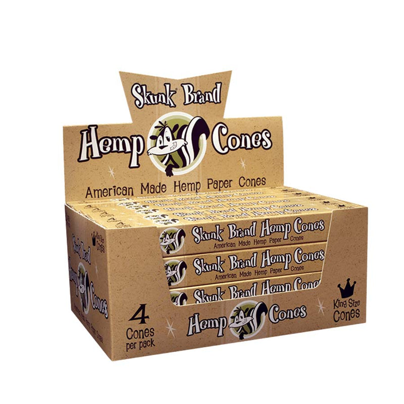 Skunk Brand Hemp Cones - King Size - Display Box of 24