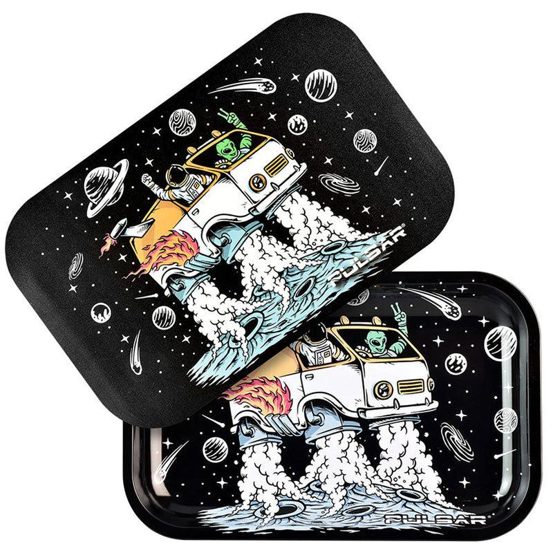 Pulsar - Rolling Tray with Lid - Space Van - 11" x 7"