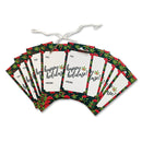 Happy Holiblaze - Hang Tags by Canna Cards (10 pack)
