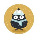 Winter Owl - 8" - Silicone Dab Mat